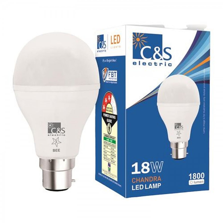 C&S Electric Chandra LED Lamp - Cool Daylight White