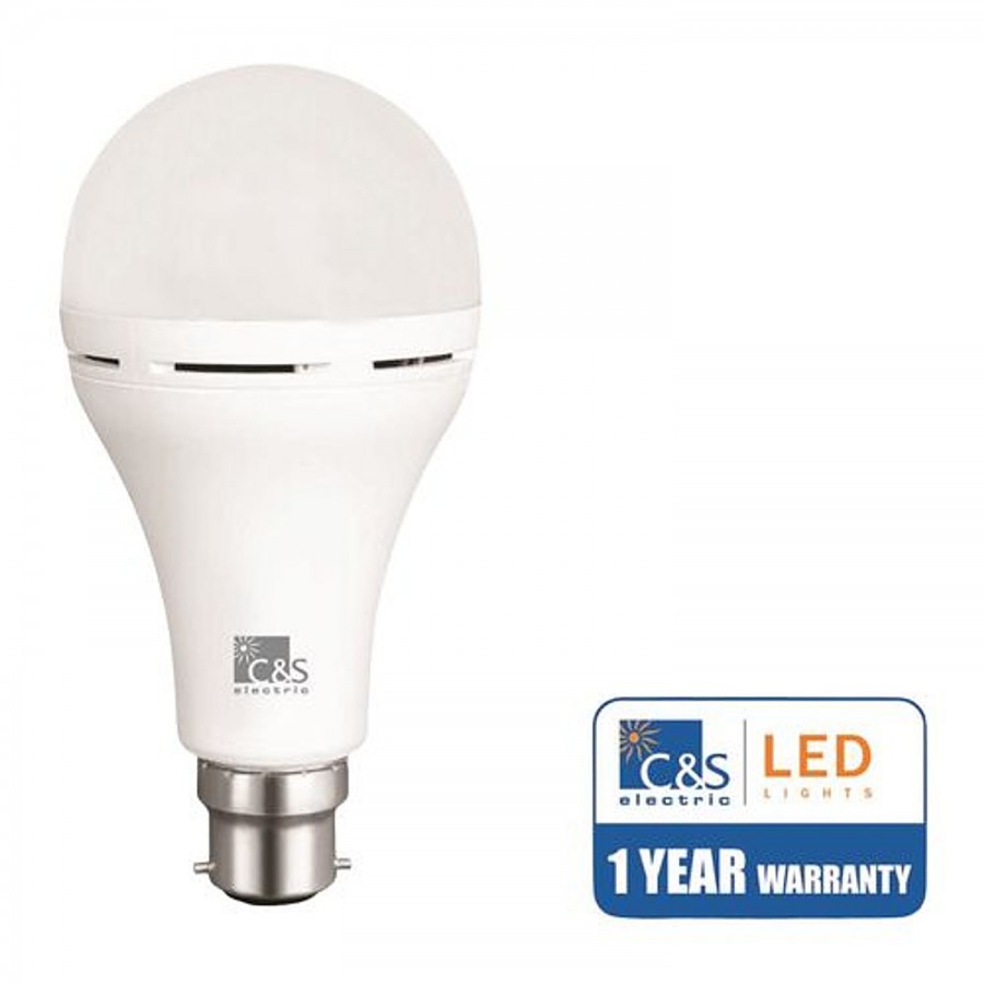 C&S Electric Inverter LED Emergency Bulb - 9 Watt