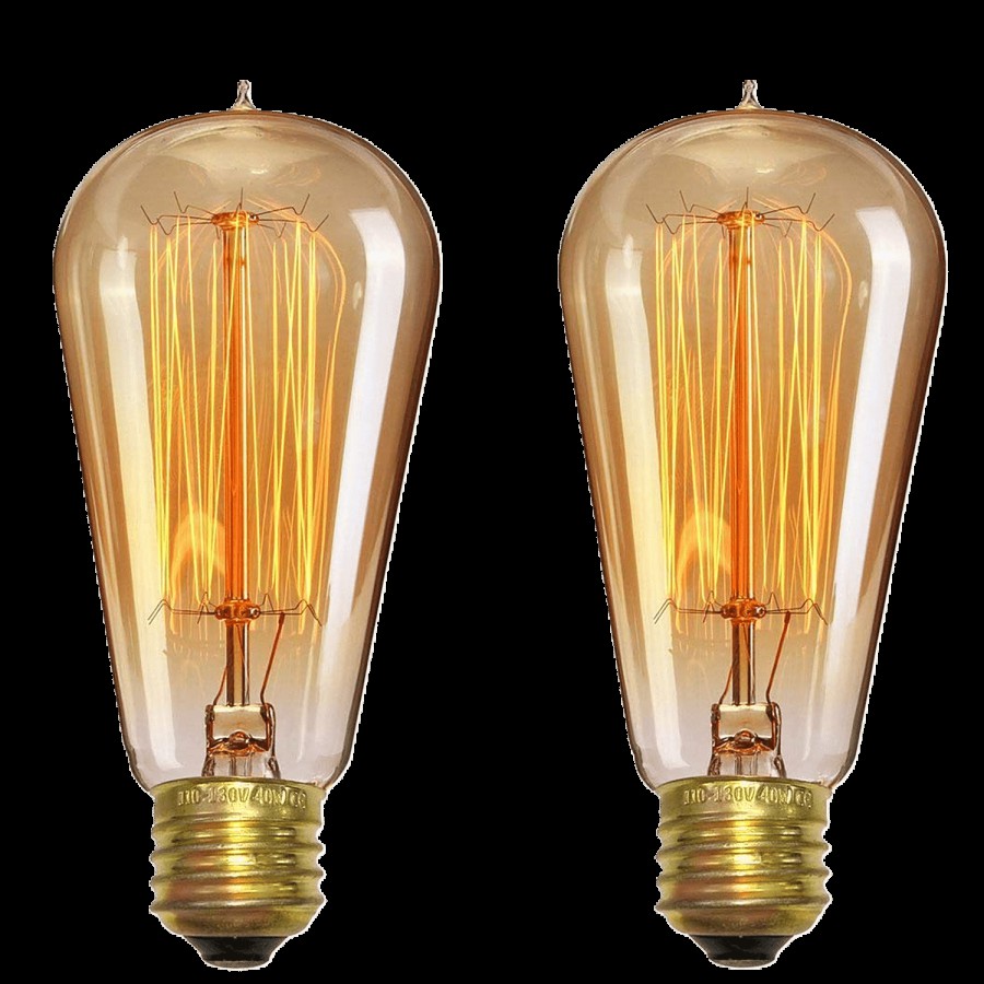 Desidiya Edison Tungsten Filament Decorative 4 W Bulb E27