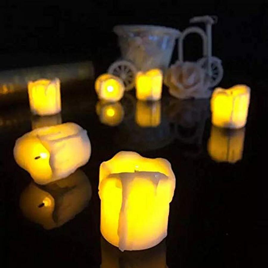 Desidiya Flameless LED Tea Light Candles