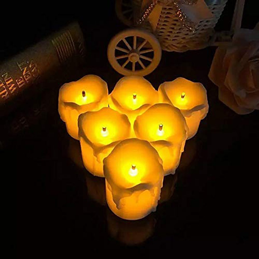 Desidiya Flameless LED Tea Light Candles