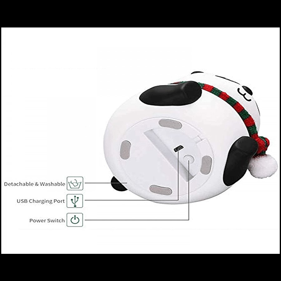 Desidiya Panda Night Light with Different Colour Options - Perfect for Kids Bedrooms and Baby Nurseries