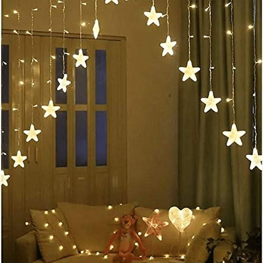 Desidiya Star Window String Lights