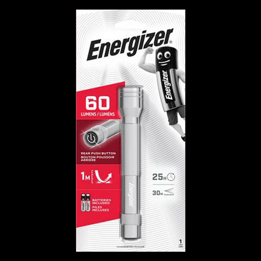 Energizer Metal Light LED Torch - Aluminium