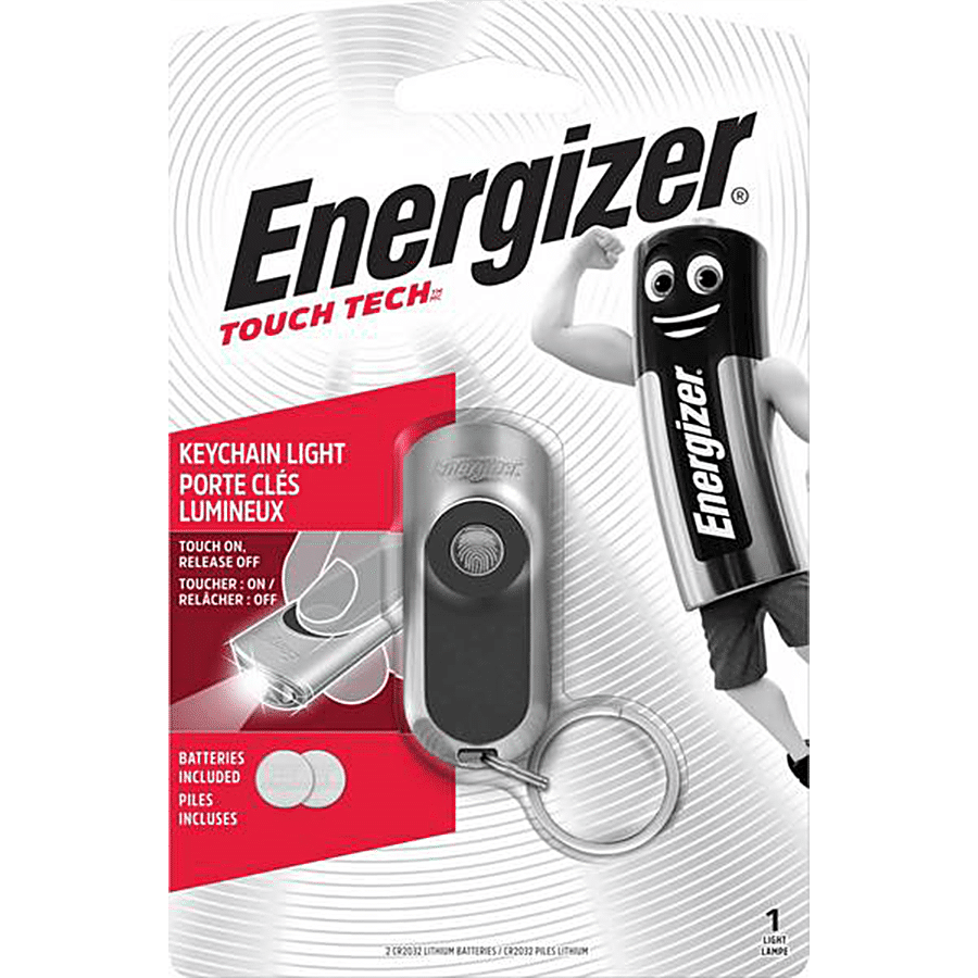 Energizer Touch Tech Keychain LED Torch - Plastic