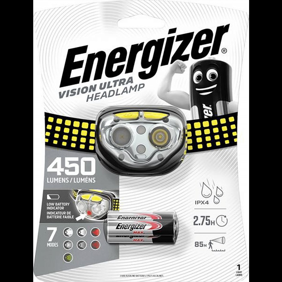 Energizer Vision Ultra Headlamp - Plastic