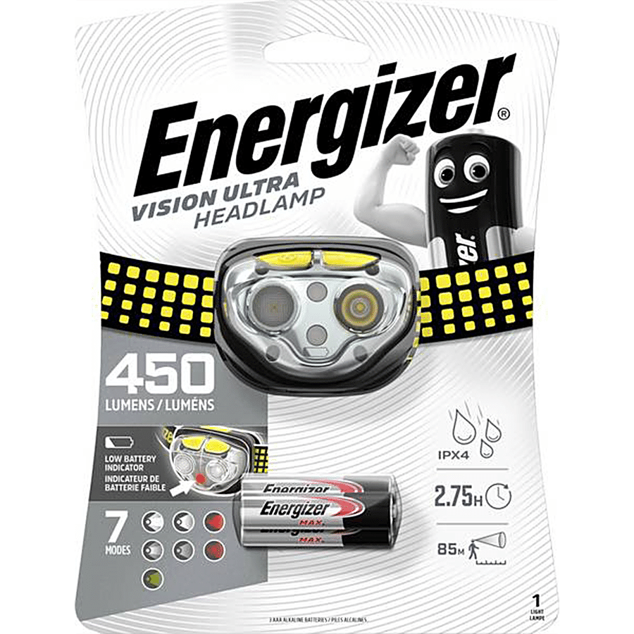 Energizer Vision Ultra Headlamp - Plastic