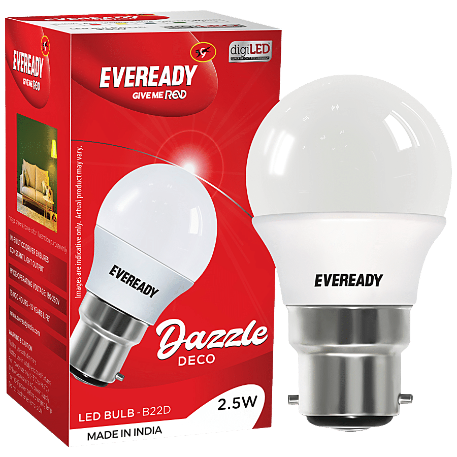 Eveready 2.5 W LED Light Bulb Cool Day Light