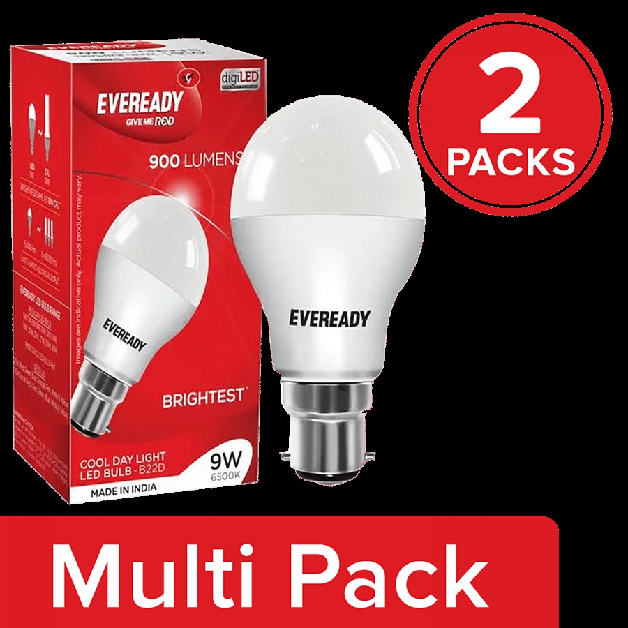 Eveready LED Bulb - 9 Watt