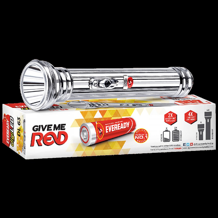 Eveready Jeevansathi Evergreen Brass & Aluminium Torch - DL63