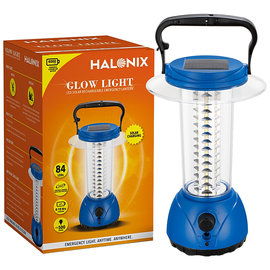 Halonix 84 LED Glow Light Rechargeable Emergency Lantern - 5W