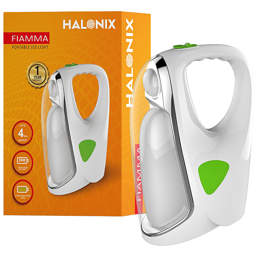 Halonix Fiamma Portable Rechargeable LED Emergency Light