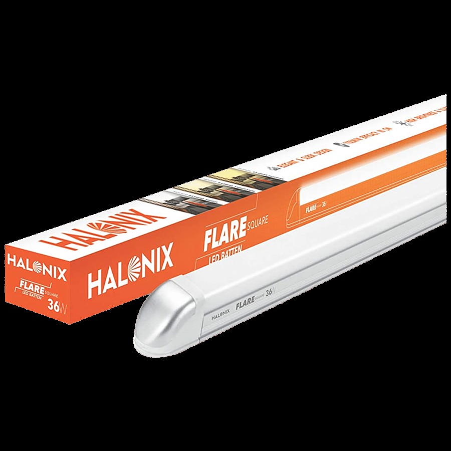 Halonix Flare Square Batten - 36W 4 Feet LED