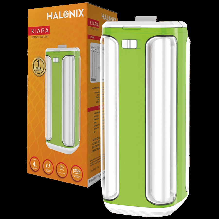 Halonix Kiara Portable Rechargeable LED Emergency Light