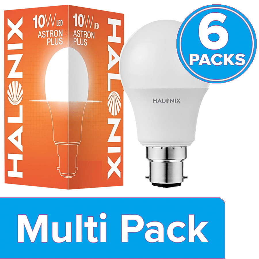 Halonix LED Bulb - Astron Plus 10W With B22 Base