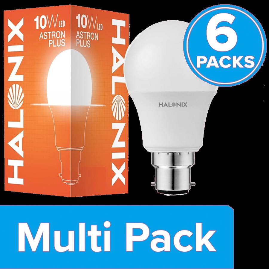 Halonix LED Bulb - Astron Plus 10W With B22 Base