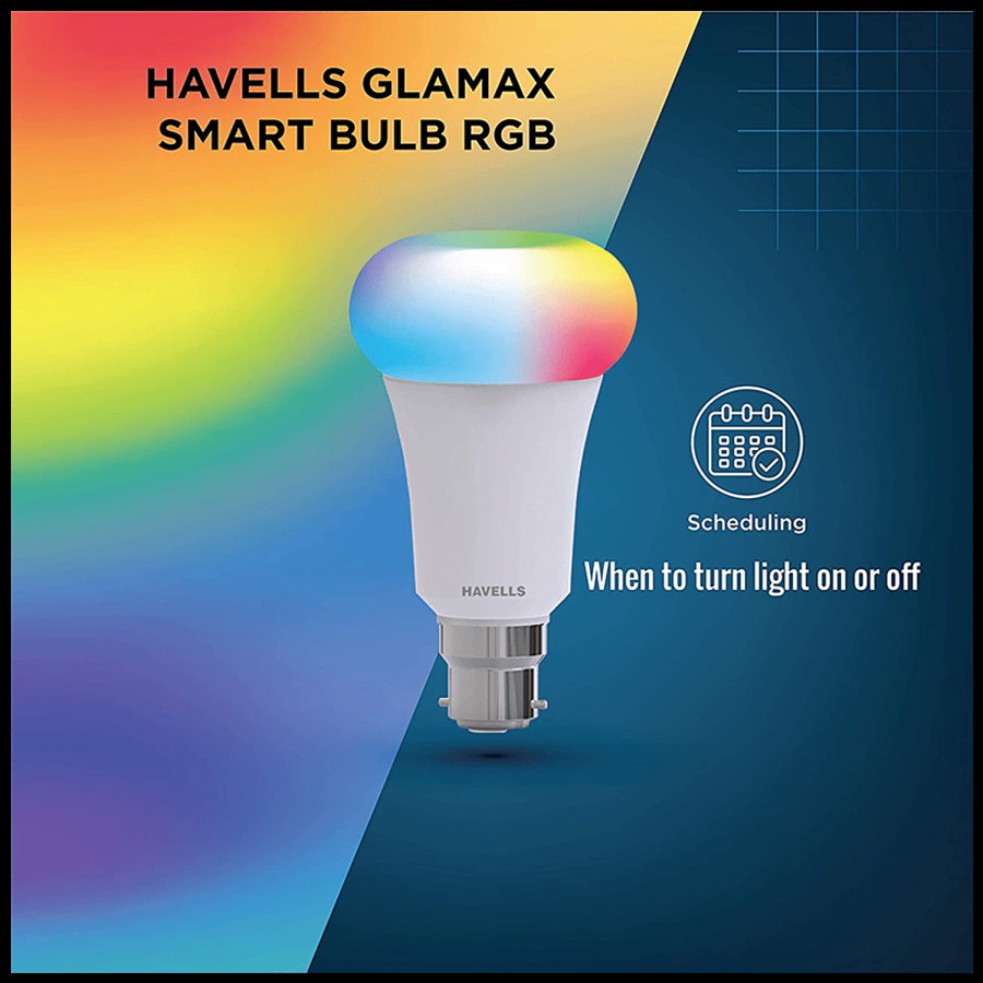 Havells Glamax Smart Bulb 9W - With RGB Colours