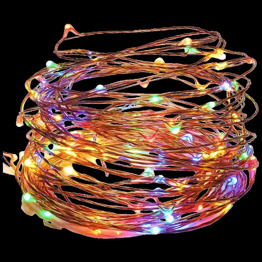 Lexton Decorative Party Light/Copper String LED Light - 10 m/100 LED