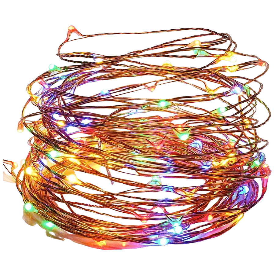 Lexton Decorative Party Light/Copper String LED Light - 10 m/100 LED