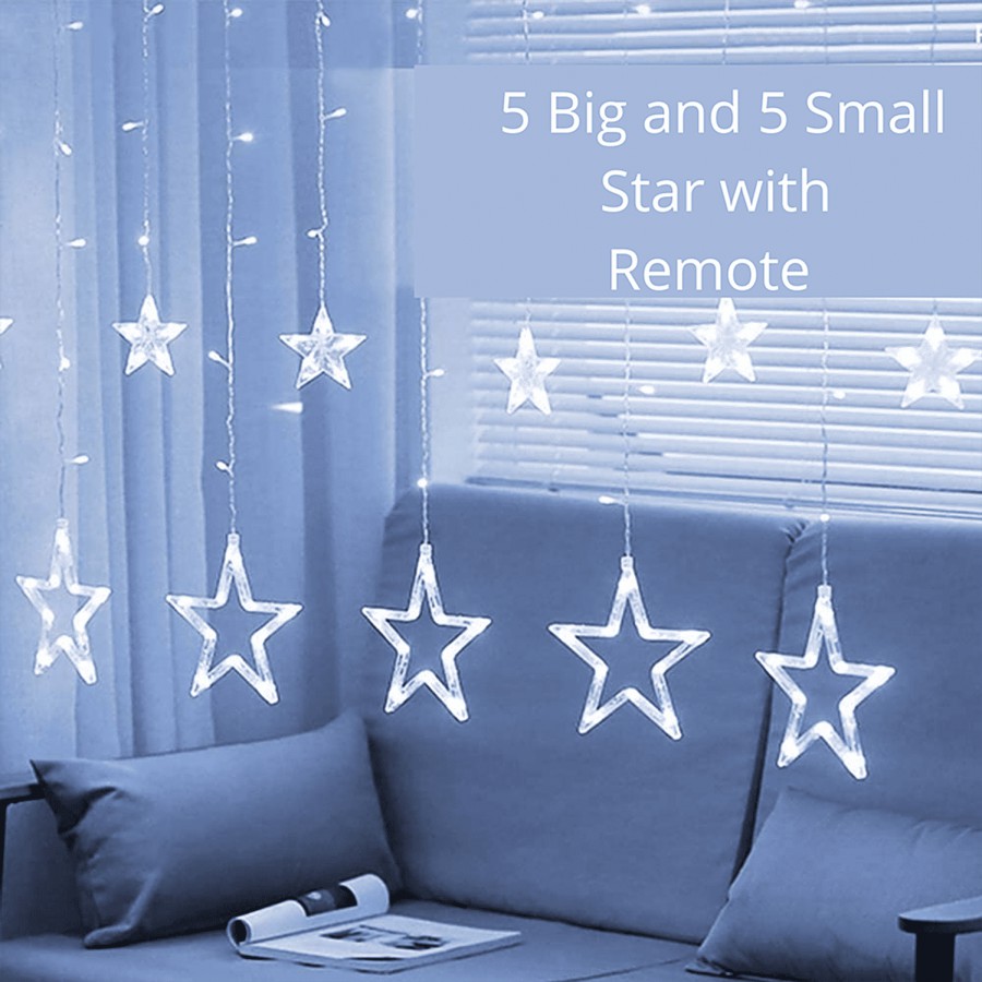 MANSAA 115 LEDs Star String Lights - Remote & USB Adapter