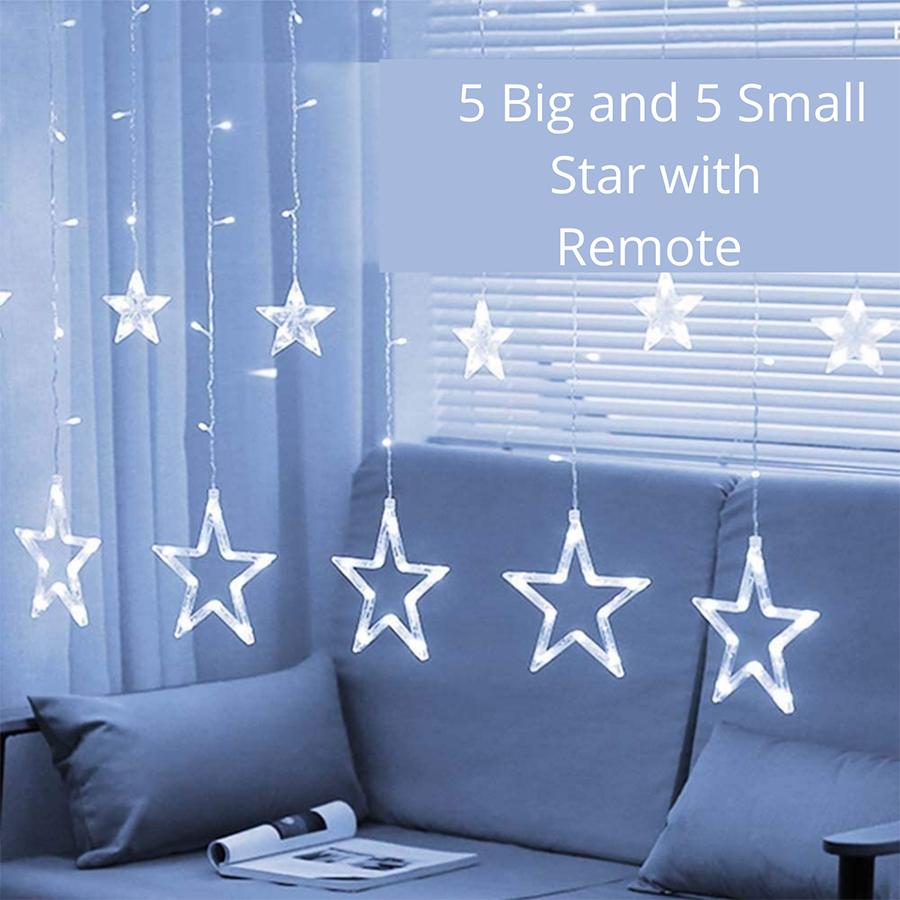 MANSAA 115 Leds Star String Lights - Remote & Usb Adapter