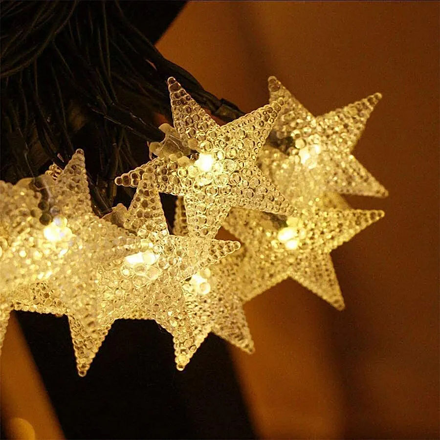 MANSAA 20 LED Star Lights For Celebrations