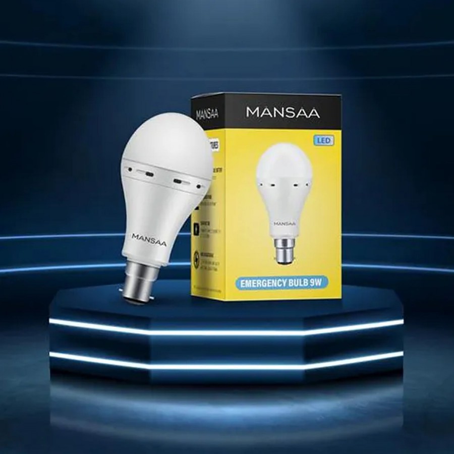 MANSAA Inverter/ Emergency LED Bulb - B22 Holder