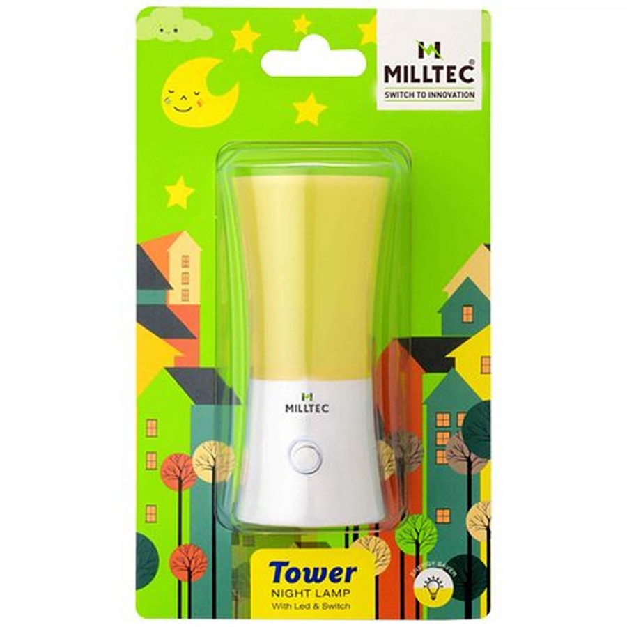 Milltec Tower 1111 Night Lamp with LED & Switch