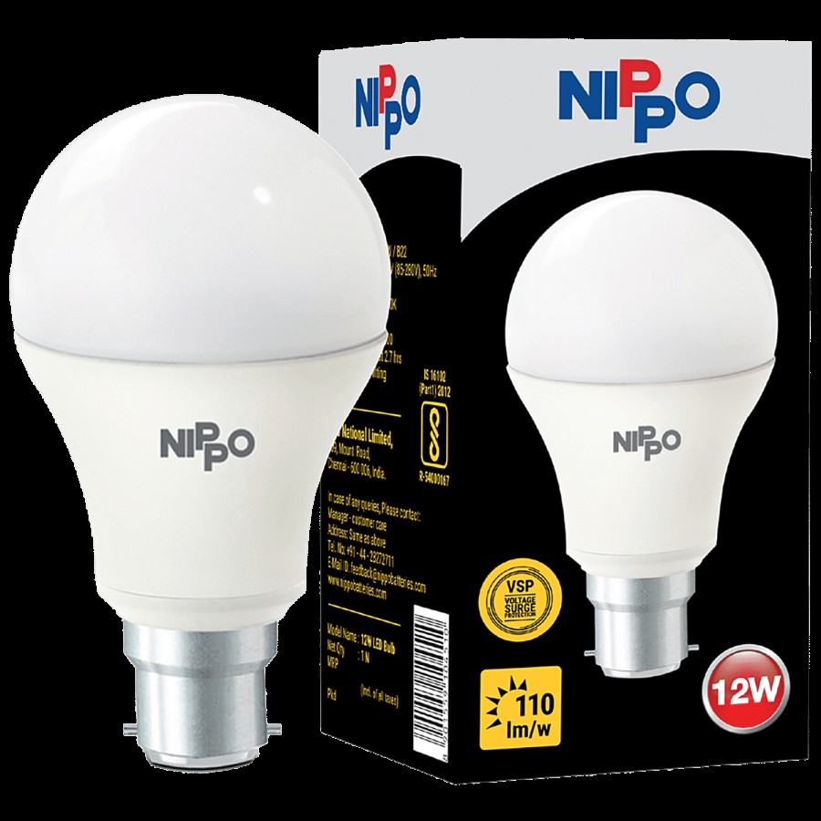 Nippo LED Bulb - Cool Daylight White