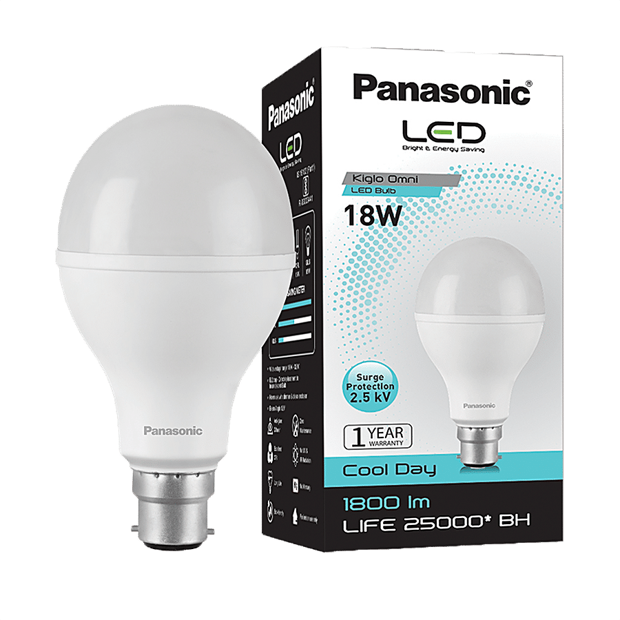 Panasonic LED 18W Bulb - B22 Base Cap