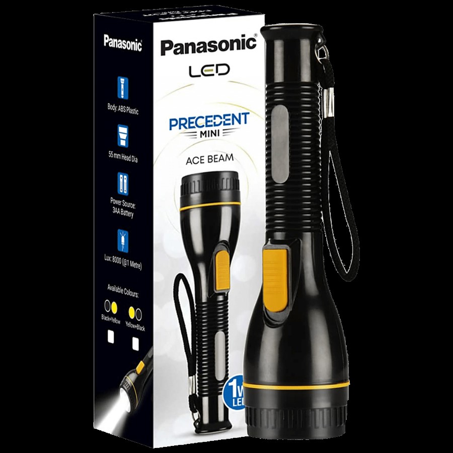 Panasonic LED LED Torch With 3AA Batteries - 1 Watt