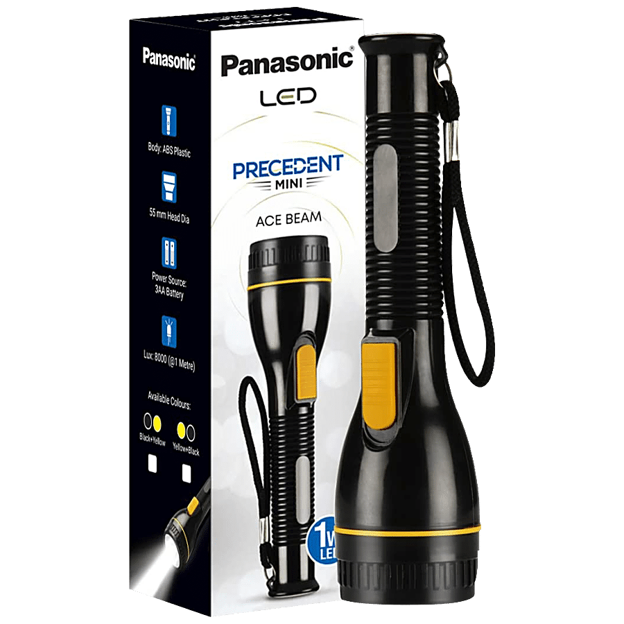 Panasonic LED LED Torch With 3AA Batteries - 1 Watt