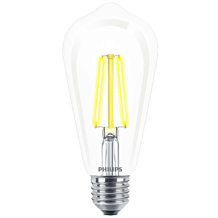 Philips LED Filament Bulb 4w ST64 E27 Cap - Golden Yellow