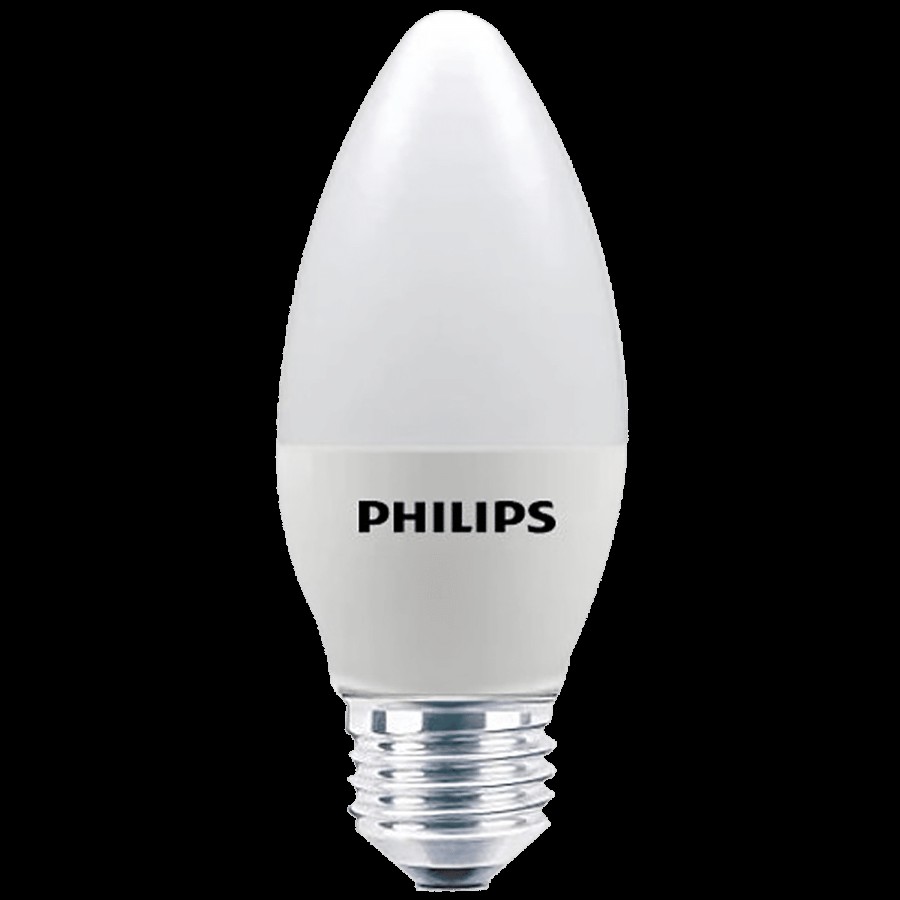 Philips LED Frosted Candle 4w E27 - Warm White/Golden Yellow