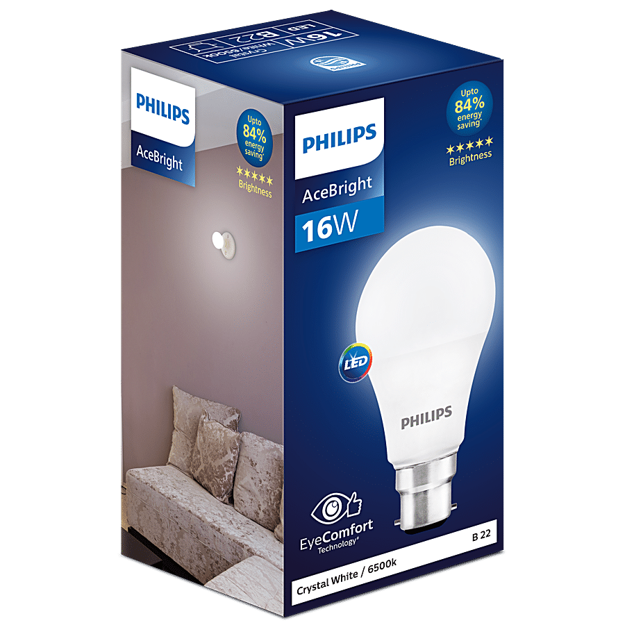 Philips Stellar Bright LED Bulb - Crystal White