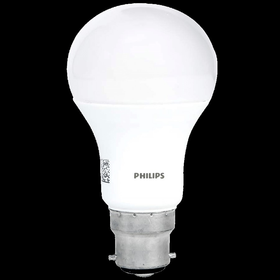 Philips Stellar Bright Led Bulb 12w B22 - Cool White/Crystal White