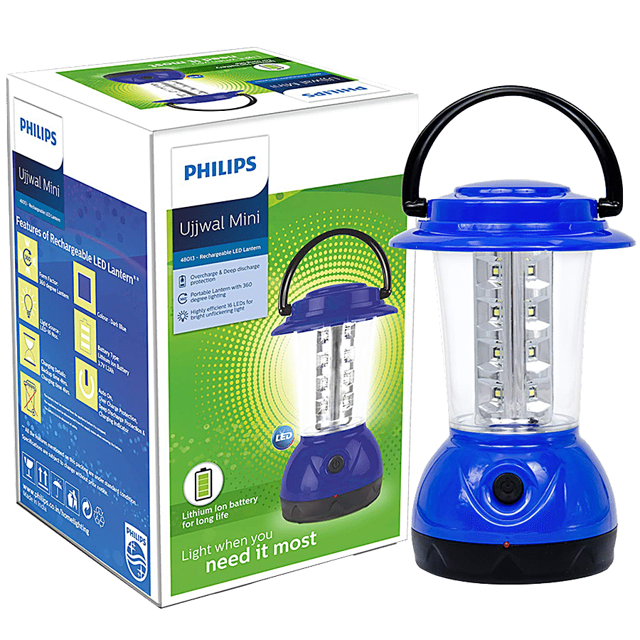 Philips Ujjwal Mini 16-LED Lantern - White