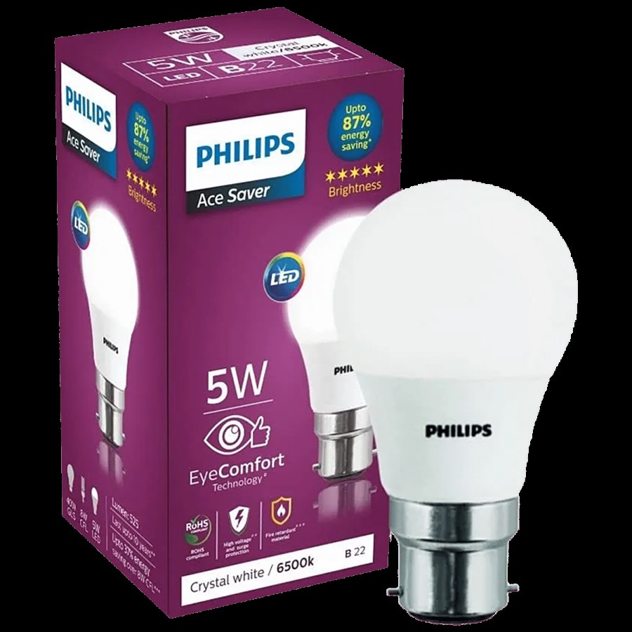 Philips Ace Saver LED Bulb - 5W