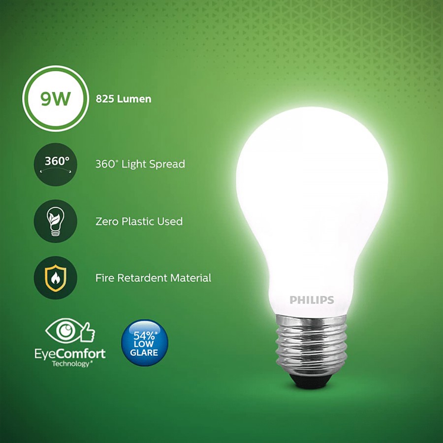 Philips Full Glow 9W LEB Bulb - White