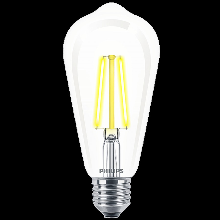 Philips LED Filament Bulb 4w ST64 E27 Cap - Golden Yellow