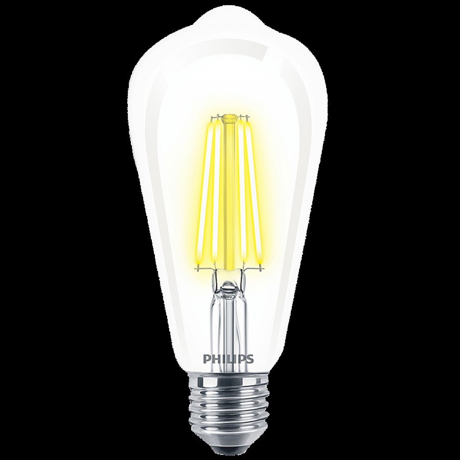 Philips LED Filament Bulb 8w ST64 E27 Cap - Golden Yellow