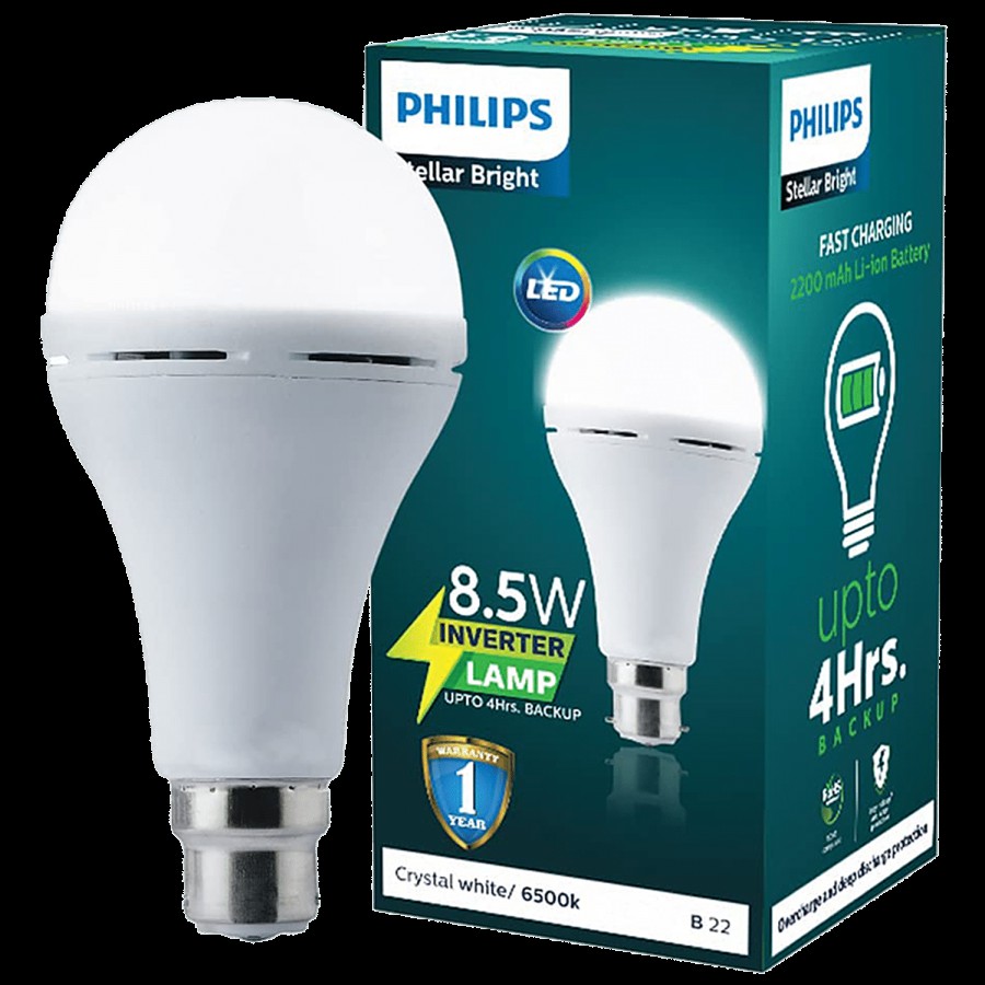 Philips Led Bulb/Inverter Lamp - 8.5W