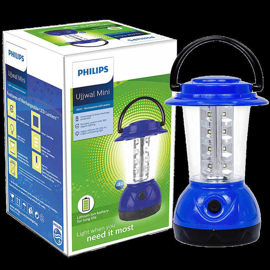 Philips Ujjwal Mini 16-LED Lantern - White