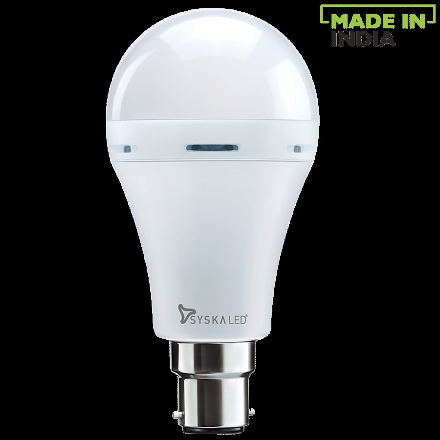 Syska Rechargeable Emergency Inverter Bulb - 9W