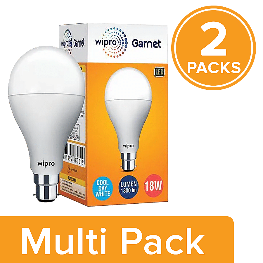 Wipro Garnet LED Bulb - 18 Watt