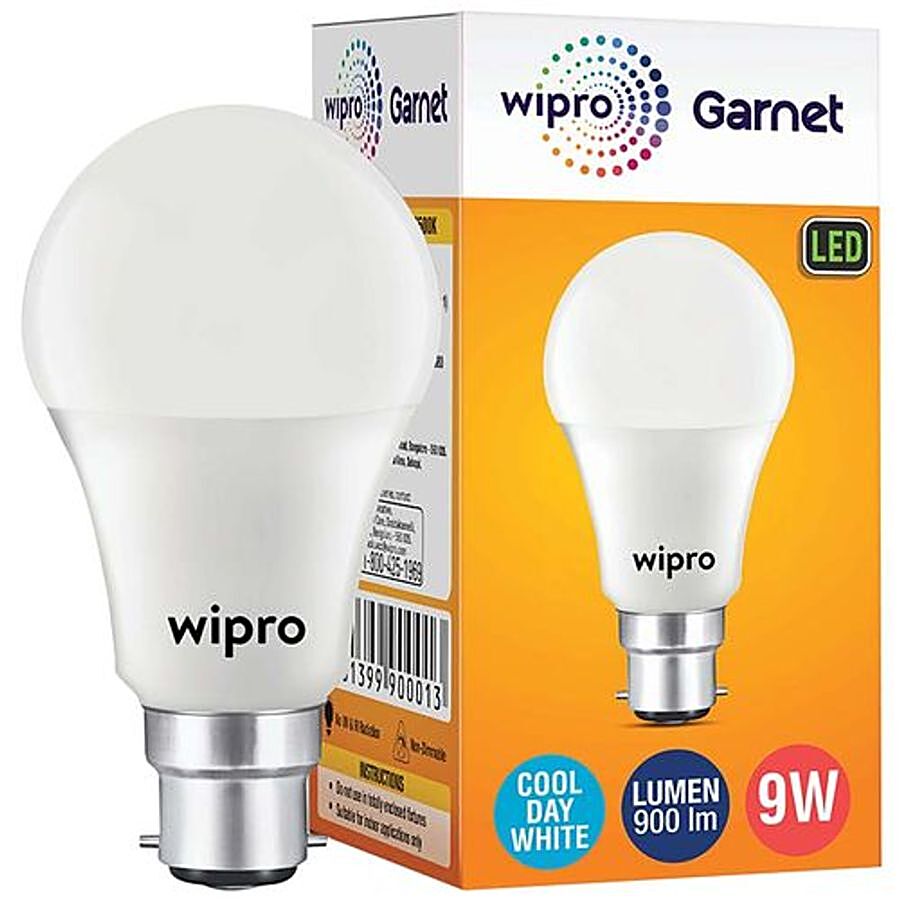 Wipro Garnet LED Bulb - Cool Daylight White