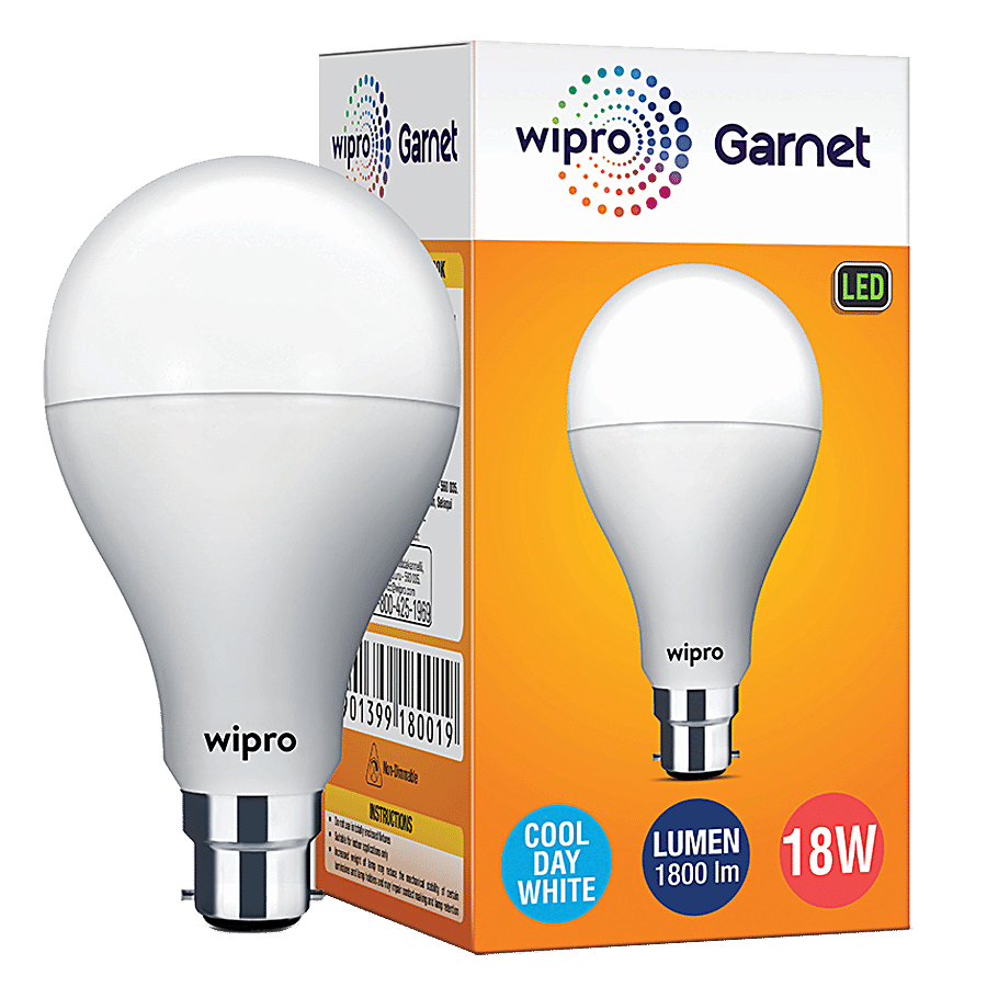 Wipro Garnet LED Bulb - Cool Daylight White