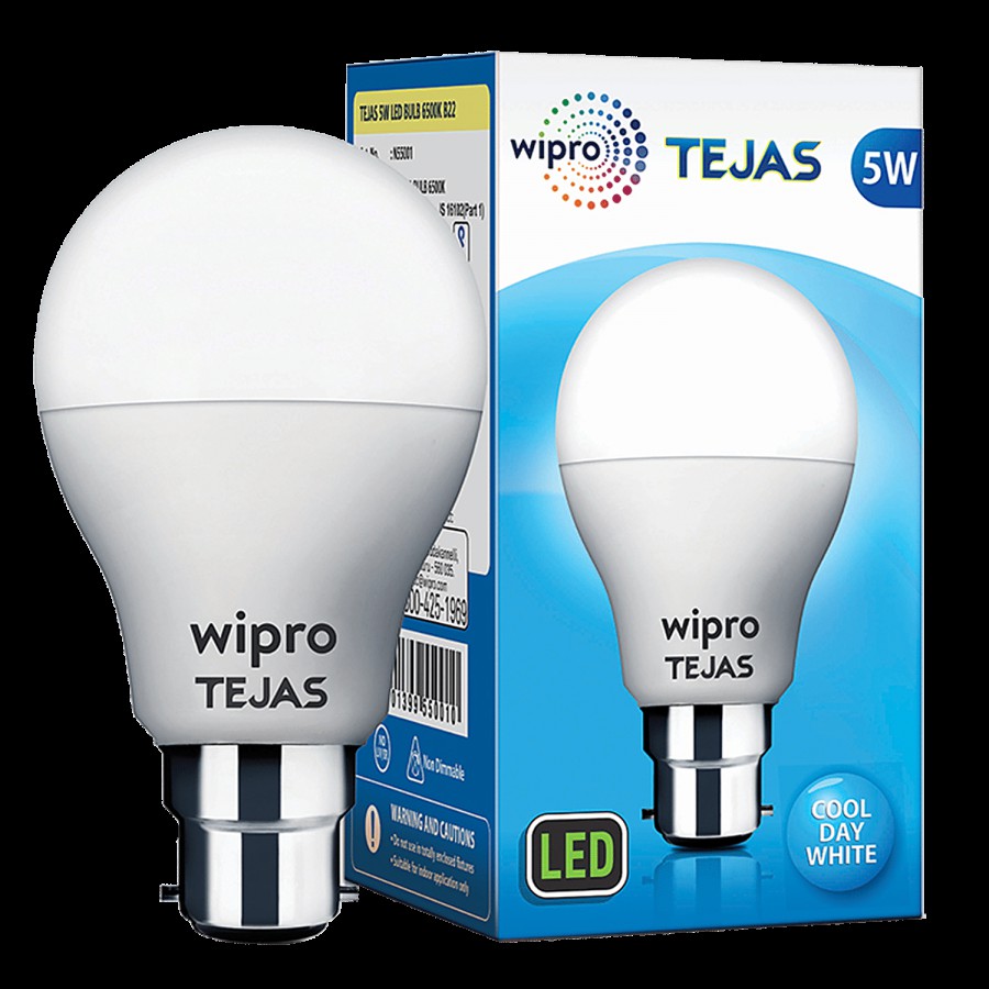 Wipro Tejas LED Bulb - Cool Daylight White