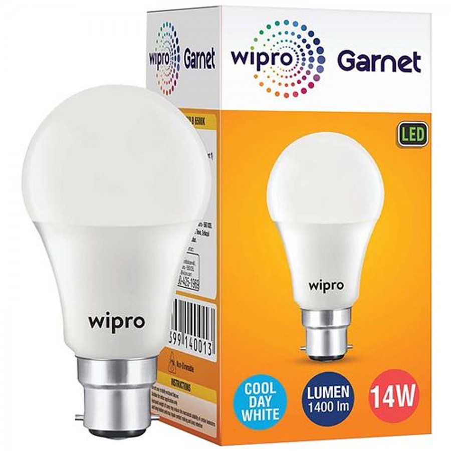 Wipro Garnet LED Bulb - Cool Daylight White