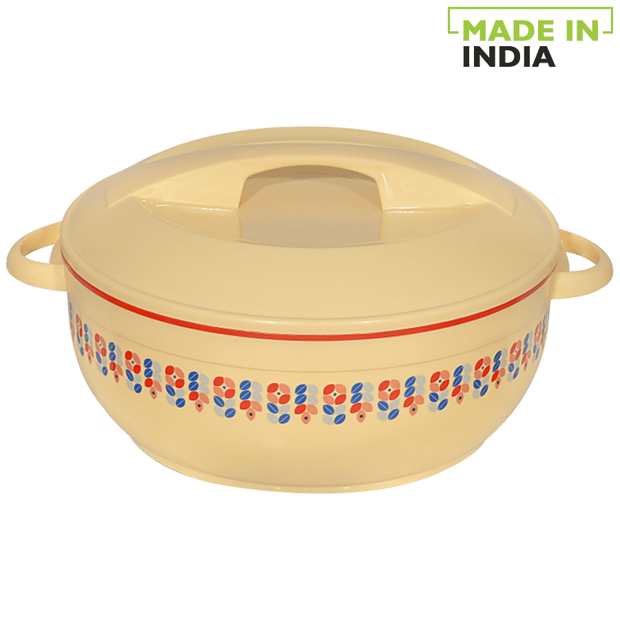 Asian Insulated Plastic Casserole For Roti/Chapati - Dlx Celebrity